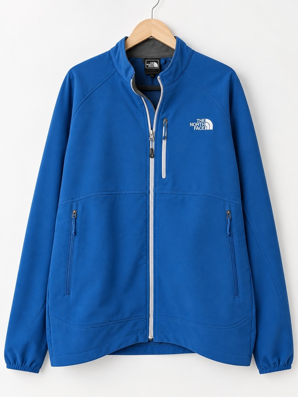 The North Face Men's Royal Blue Full-Zip Softshell Jacket